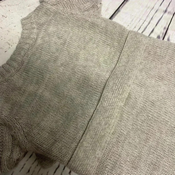 Old Navy Cable Knit Short Sleeve‎ Sweater Tie Dress Girls 18-24 Months - Picture 7 of 9